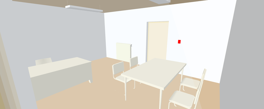 Einzelne Einrichtung angewählt