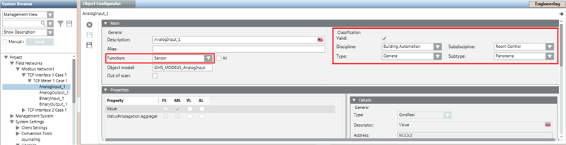 Funktionszuordnung nach dem Import