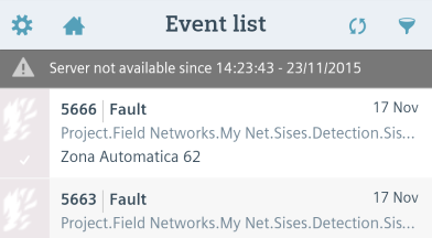 Leiste Server nicht verfügbar