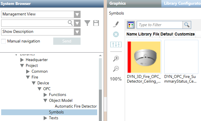 The Symbol Image in the Symbol Folder Along With the Linked Background Image