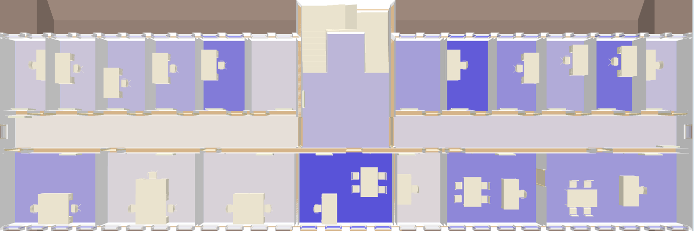 Floor Overview: Room Humidity