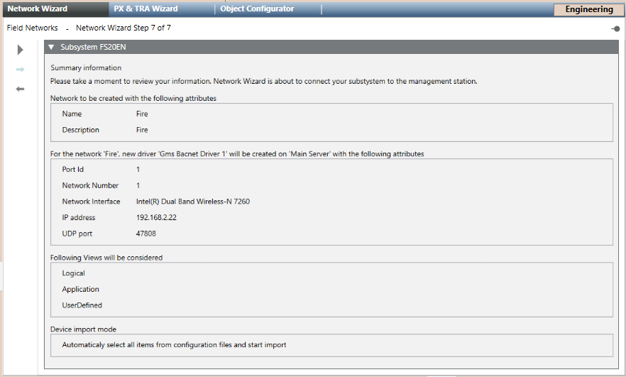 Netzwerk-Assistenten starten