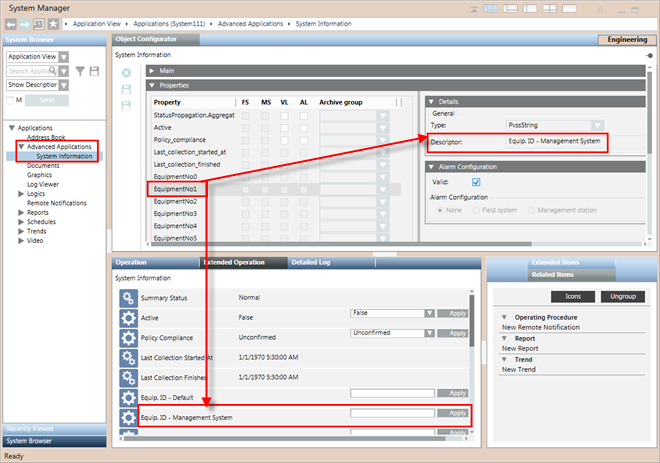 IBase-Eigenschaften im Konfigurator