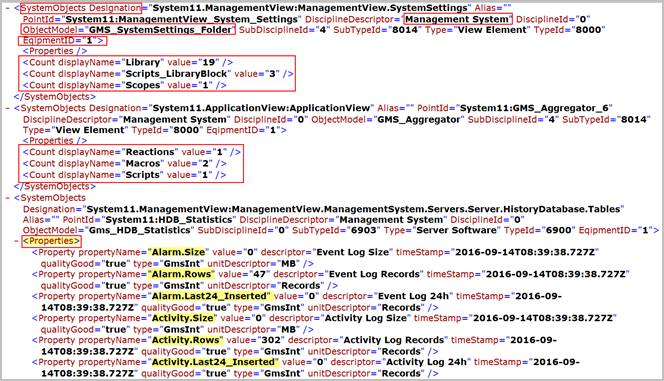 IBase Report Including System Objects Only