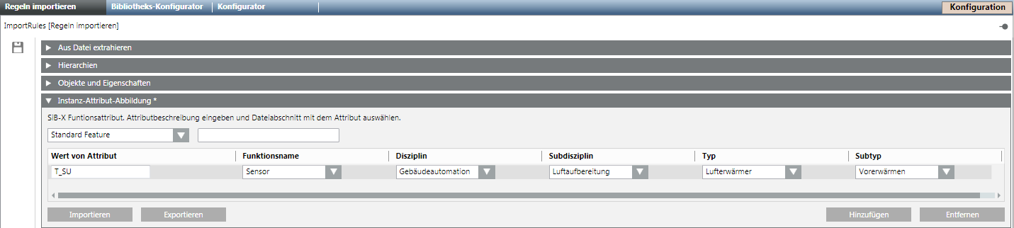 Definition eines Function-Key