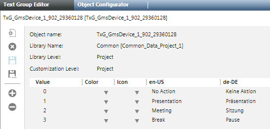 Text Group for Scenes