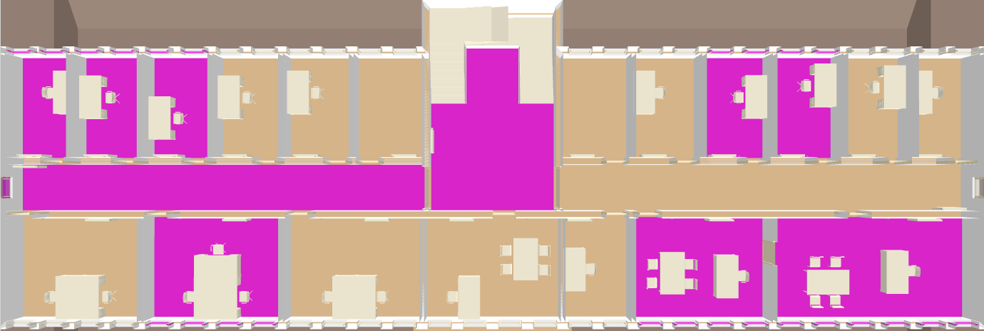 Floor Overview: Room Occupancy State
