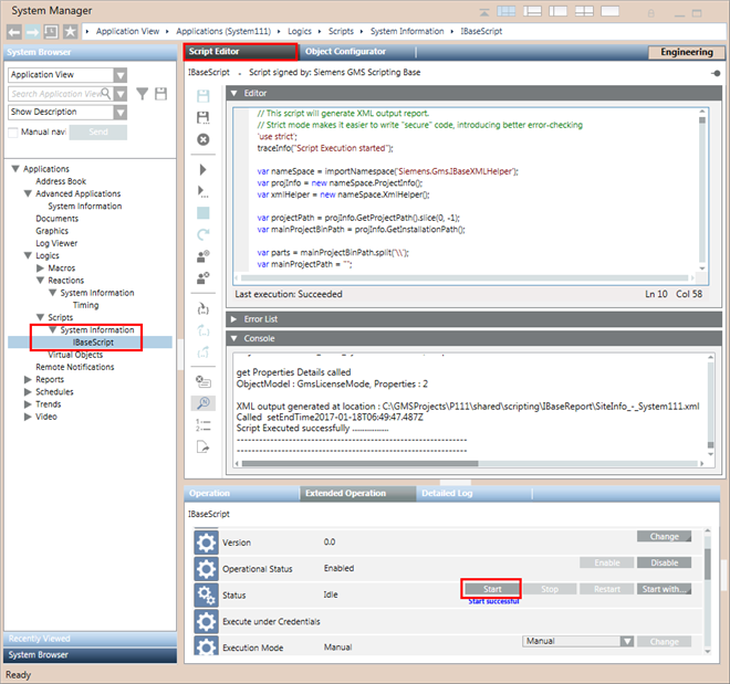 Ordner für IBase-Scripts unter Scripts