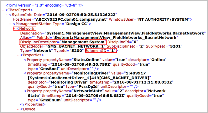 Geräte-ID für die Disziplin System