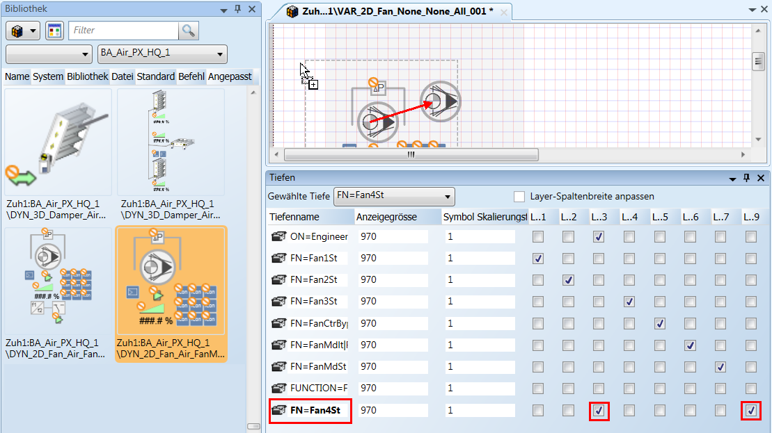 Variantensymbol editieren
