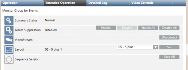 Monitor Group Properties and Commands