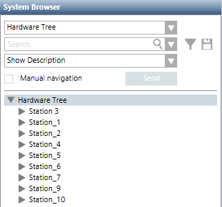 Beispiel für Physikalische Sicht